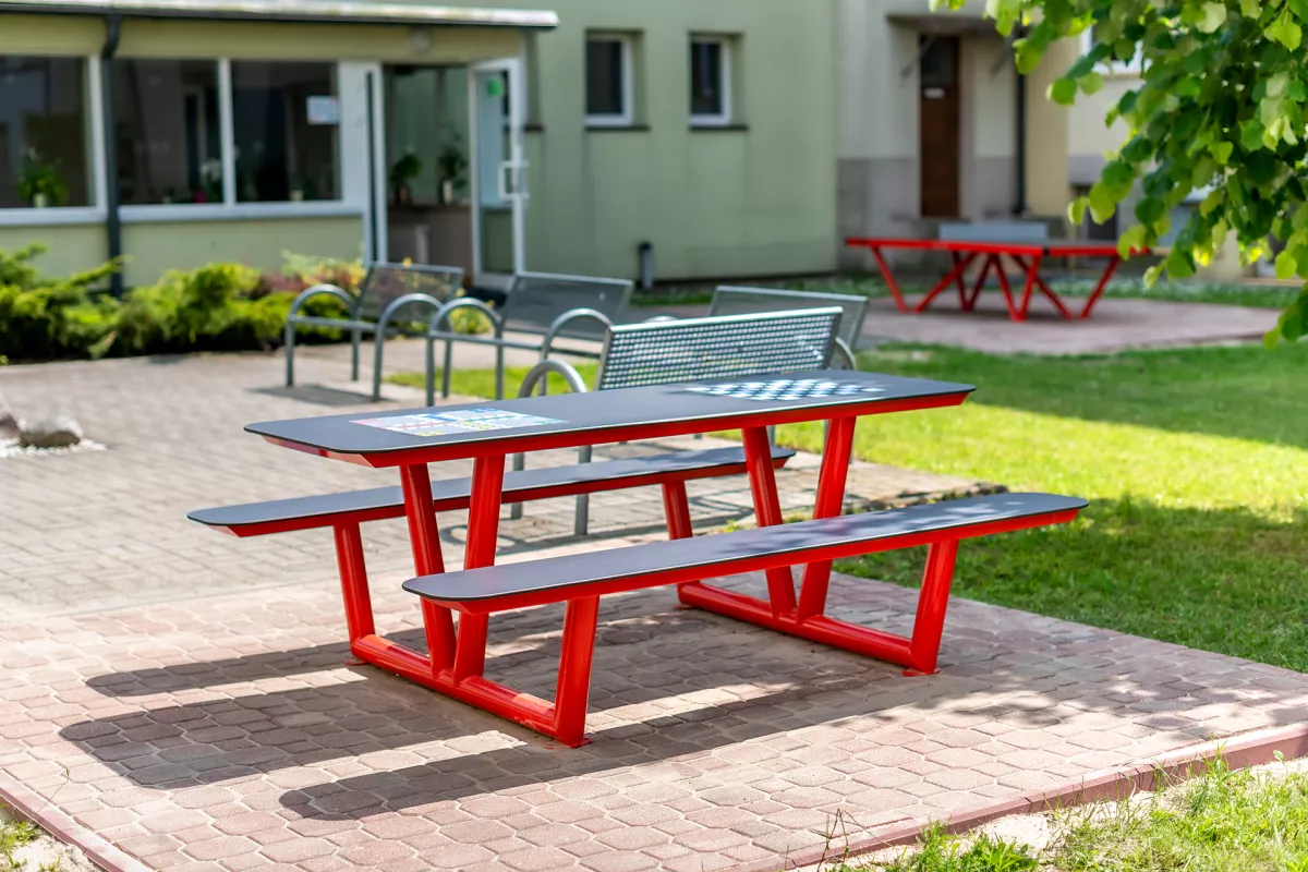 Panache Straatmeubilair Mobilier Urbain Picknicktafel Table de Pique-nique Panache