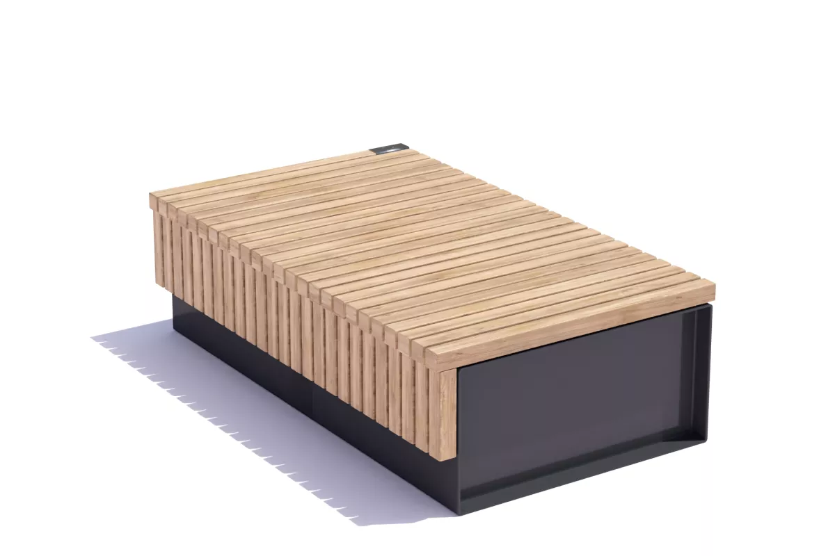 Panache Straatmeubilair Mobilier Urbain Podium Solid Single Public Outdoor Creations