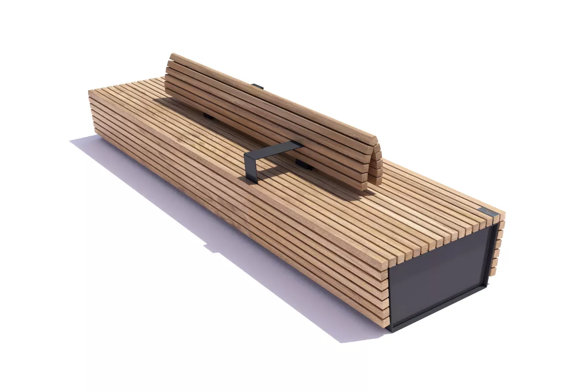 Panache Straatmeubilair Mobilier Urbain Zitbank Banc High L Public Outdoor Creations