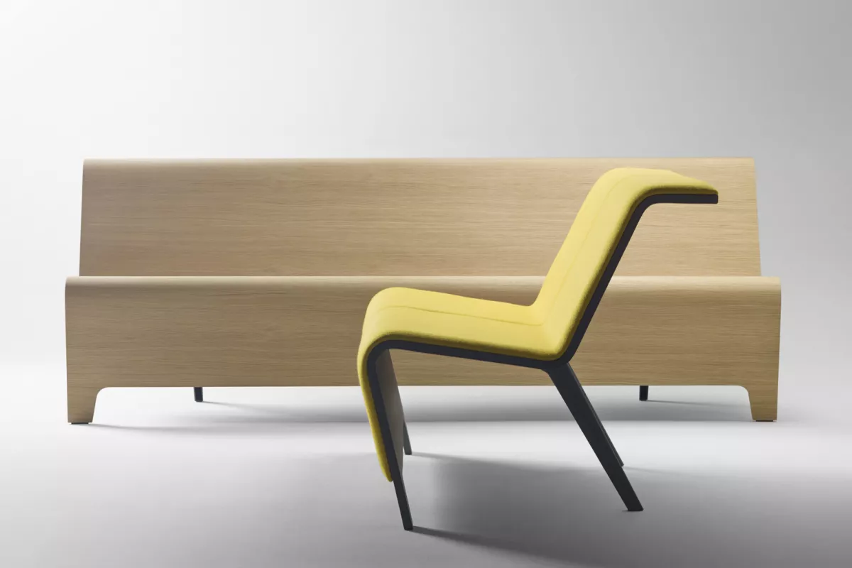 Panache modulaire zitbank banc modulaire Back Modular Seating©