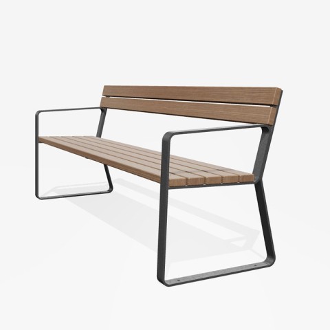 Panache Straatmeubilair Mobilier Urbain zitbank tafel banc table Henry©