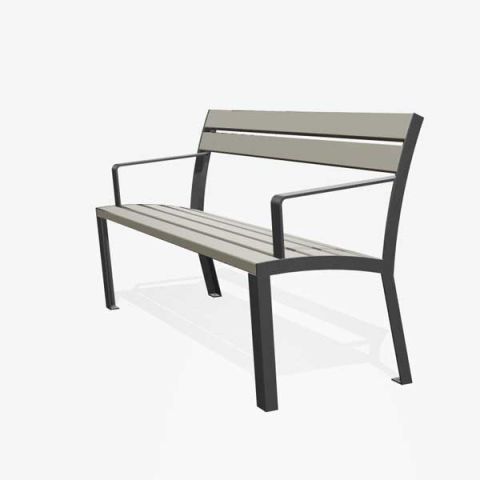 Panache Straatmeubilair Mobilier Urbain zitbank tafel banc table La Strada©