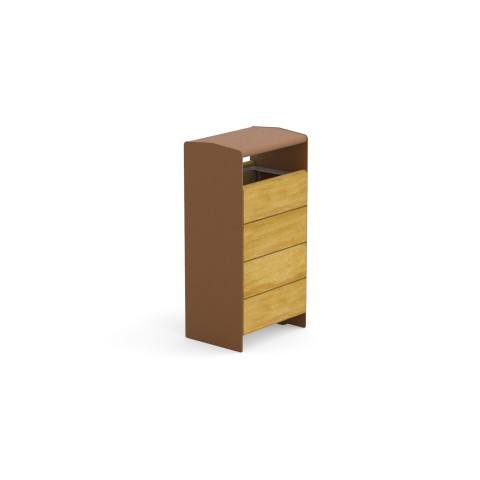 Panache Straatmeubilair Mobilier Urbain afvalbak poubelle HEY© Durbanis