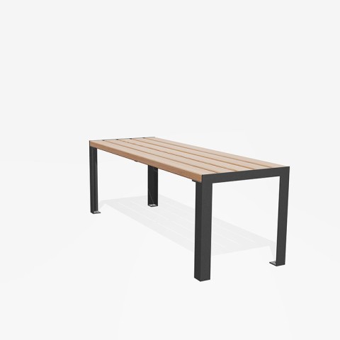 Panache Straatmeubilair Mobilier Urbain zitbank tafel banc table La Strada©
