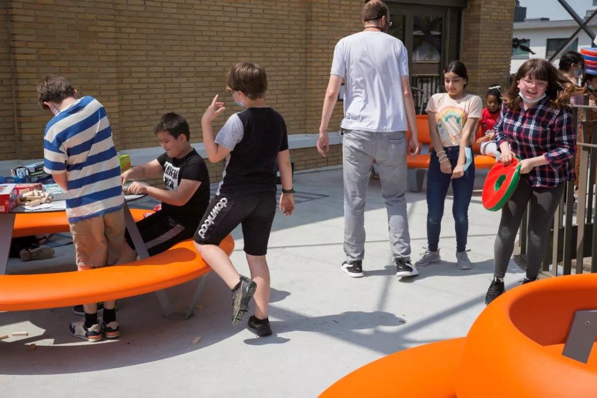 Panache Straatmeubilair Mobilier Urbain picknicktafel table pique-nique BUDDY©