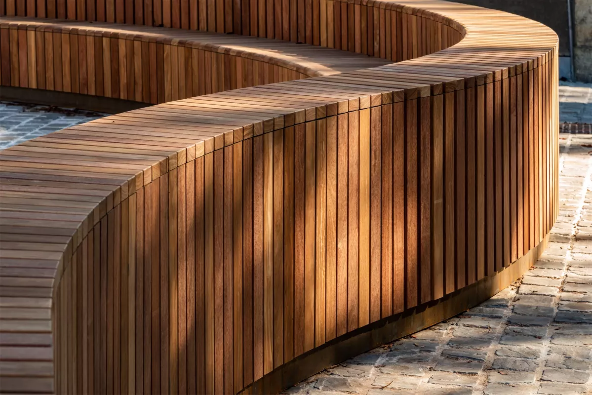 Panache Straatmeubilair Mobilier Urbain Podium Solid Single Public Outdoor Creations