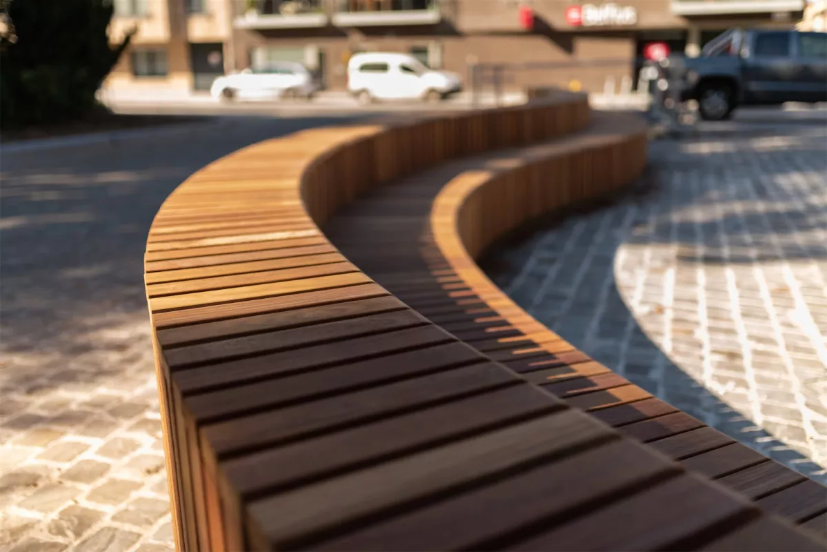 Panache Straatmeubilair Mobilier Urbain Podium Solid Single Public Outdoor Creations