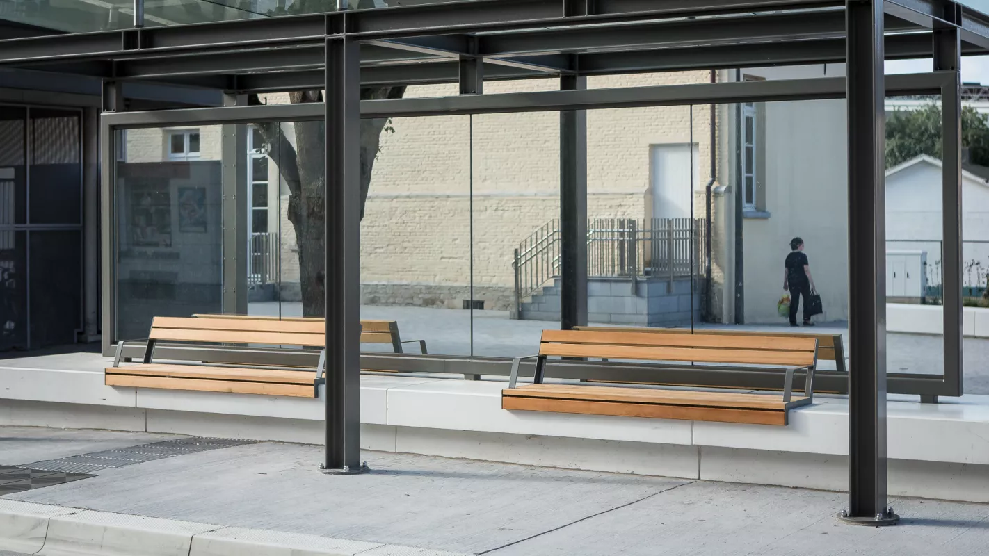 Panache Straatmeubilair Mobilier Urbain zitbank  banc HopHop©