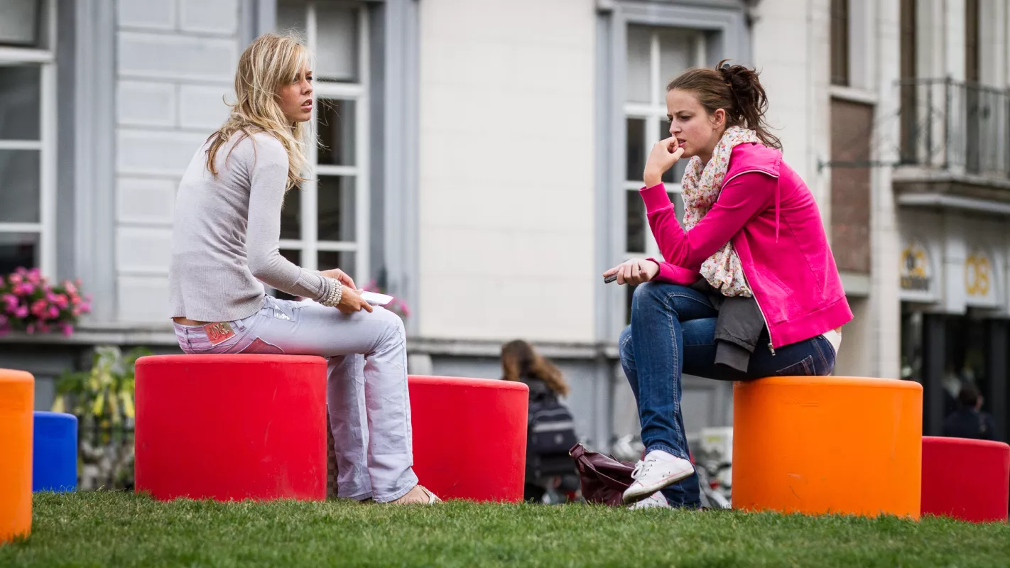 Panache Straatmeubilair Mobilier Urbain zitcilinder cilindre HopHop