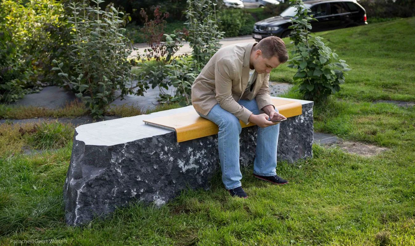 Panache Straatmeubilair Mobilier Urbain zitelement asssise Il Posto