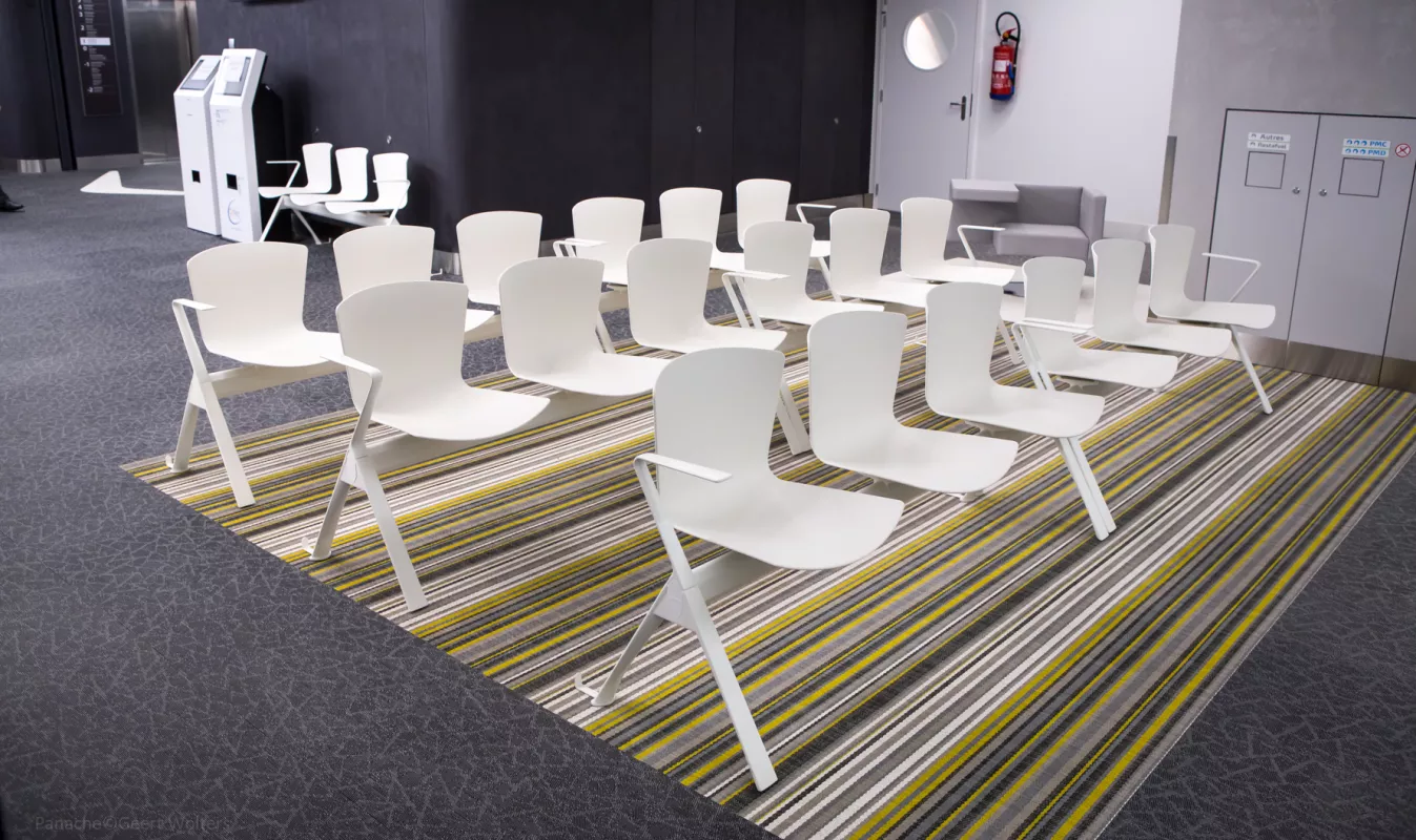 Panache Kantoormeubilair Mobilier de bureau wachtbank poutre banc d'attente Slam©