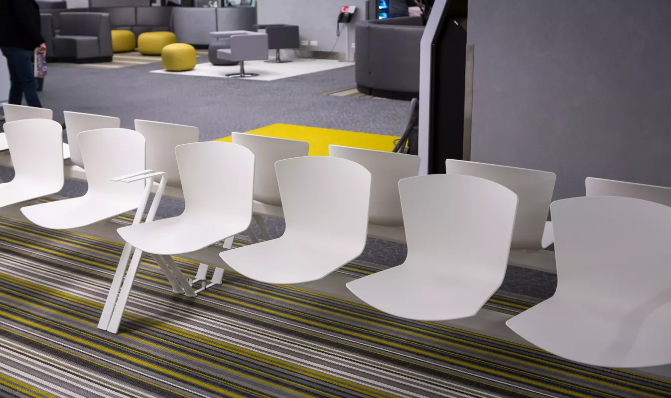 Panache Kantoormeubilair Mobilier de bureau wachtbank poutre banc d'attente Slam©