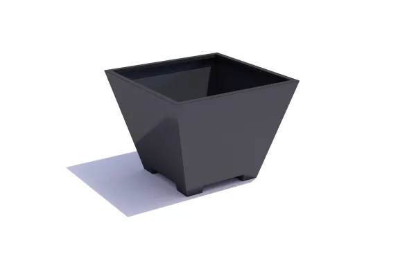 Panache Straatmeubilair Mobilier Urbain Bloembak Bac a fleurs Conical High Public Outdoor Creations
